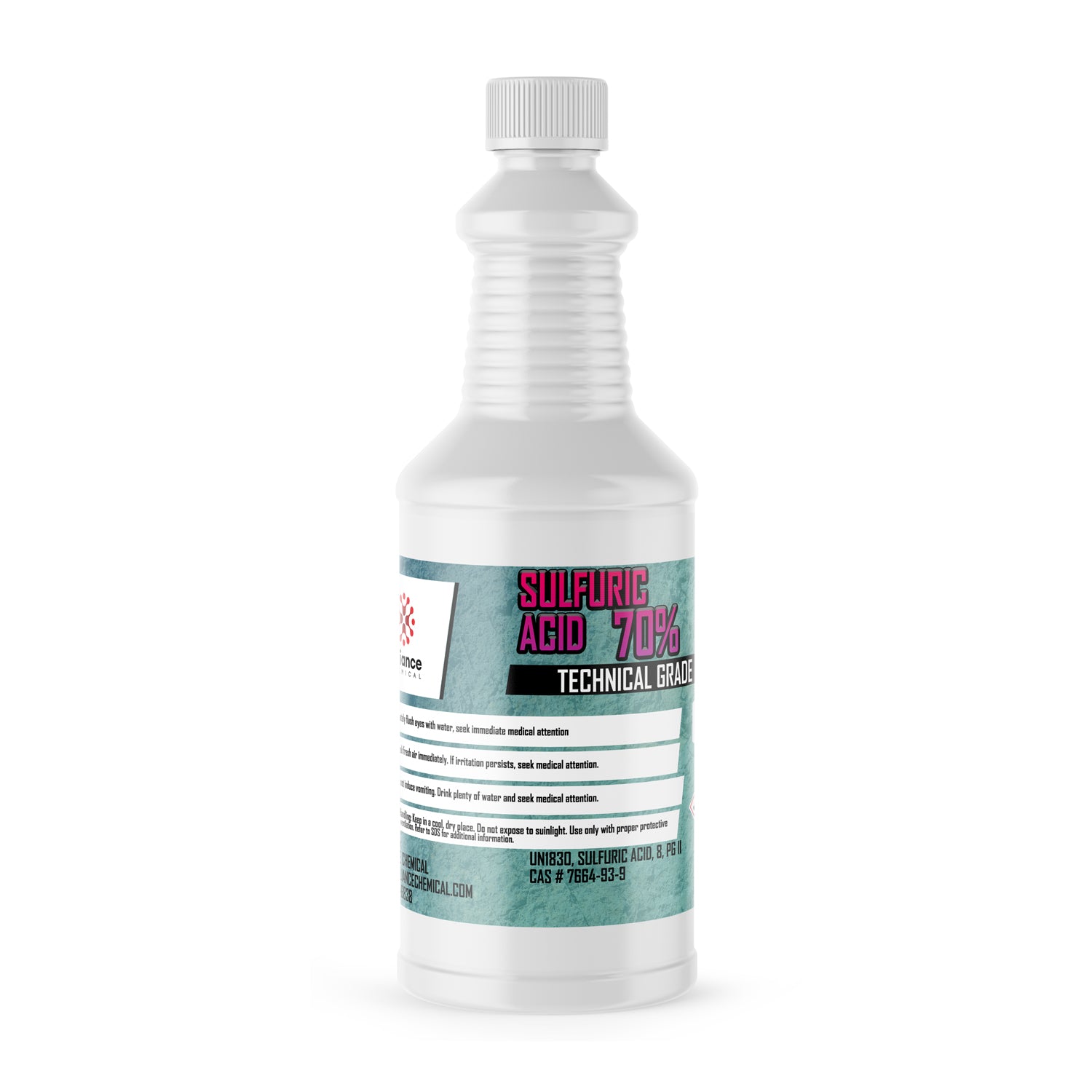 sulfuric-acid-70 quart bottle